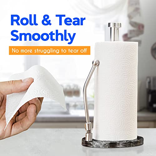 Non-slip Stainless Steel Paper Towel Holder For Kitchen Countertop
